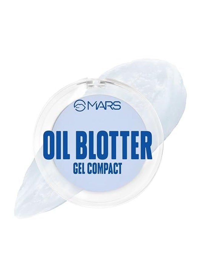 MARS All Oil Blotter Gel Compact for Poreless Effect (5gm) with Applicator | Oil Control | Mattifying Formula | Long-Lasting | Shine Free Matte Finish | Flawless Skin - Image 1